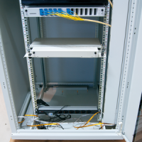 LogiLink 19" Network cabinet 16U, 600x878x600mm, grey RAL7035