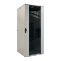 LogiLink 19" Server cabinet 26U, 800x1322x1000mm, grey RAL7035