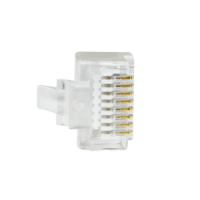 LogiLink Modular plug connector Cat.6 UTP RJ45 50ps - open front