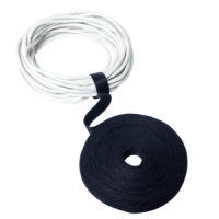 LogiLink Wire Strap, Velcro Tape 10000 x 20mm, black
