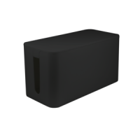 LogiLink Cable Box Black, small size: 235 x 115 x 120mm