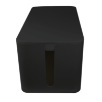 LogiLink Cable Box Black, big size: 407 x 157 x 133.5mm