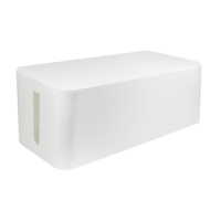 LogiLink Cable Box White, big size: 407 x 157 x 133.5mm