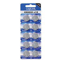 LogiLink CR2032 Lithium button cell, 10pcs blister