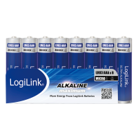 LogiLink Battery, Ultra Power Alkaline AAA, 8pcs. shrink foil