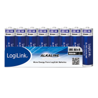 LogiLink Battery, Ultra Power Alkaline AA, 8pcs. shrink foil