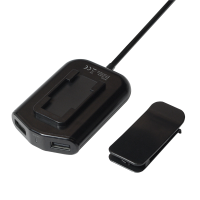 USB Car Charger, 2+2 Port, 24W, black