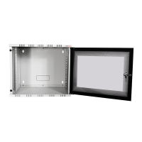 LogiLink 19" Wallmount SOHO Box  6U 540*400, grey, flatpack