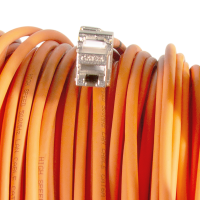 Mobile cable reel Cat.7A S/FTP, LSZH, 90 m