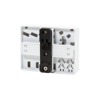 LogiLink FTTH Surface mount box, 4 ports, white