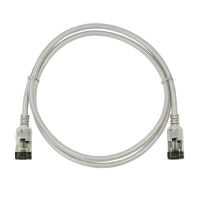 Patch cable Cat.6A TPE SlimLine grey 5,0m