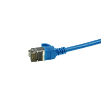 Patch cable Cat.6A TPE SlimLine blue 5,0m
