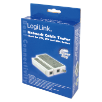 LogiLink Cable tester for RJ45 and BNC with remote unit