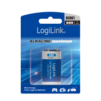 LogiLink Ultra Power 6LR61 Alkaline batteries, block, 9V