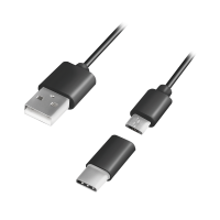 LogiLink USB car charger, 2x USB ports, 10.5W + anti-slip mat
