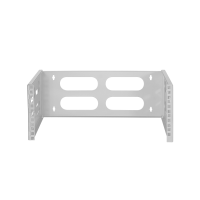 LogiLink 4U 19" open wall mount bracket (400 mm) - grey
