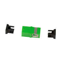 LogiLink Fibre coupler SC simplex/APC without flange, with laser protection