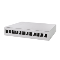 LogiLink Consolidation point box 12-port, desk/wall/dinrail mounting