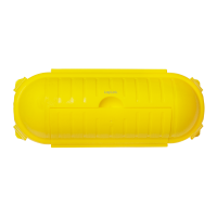 LogiLink Outdoor Power Cord Protection Box, IP44, yellow
