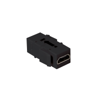 LogiLink Keystone Coupler HDMI with Repeater, black, 16.5mm width