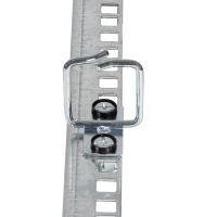 LogiLink Cable management ring 40 x 40 mm for 19-inch racks, 2 pcs.