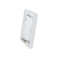 LogiLink Wall faceplate for cable exit or entry, 80 x 80mm