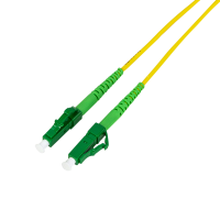 LogiLink Fibre simplex patch cord, OS2 SM G.657.A2, LC/APC to LC/APC,  0.5 m