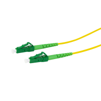 LogiLink Fibre simplex patch cord, OS2 SM G.657.A2, LC/APC to LC/APC,  0.5 m