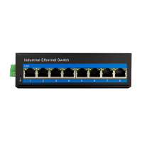 LogiLink Industrial Fast Ethernet PoE switch, 8-port, 10/100 Mbit/s