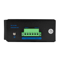 LogiLink Industrial Fast Ethernet PoE switch, 8-port, 10/100 Mbit/s