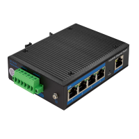 LogiLink Industrial Gigabit Ethernet PoE switch, 5-port, 10/100/1000 Mbit/s