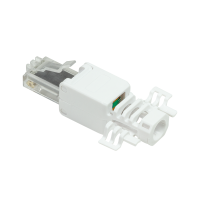 LogiLink RJ45 modular plug, Cat.6A, unshielded, tool-free
