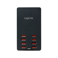 LogiLink USB table charger, 8x USB ports, 44W