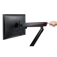Dual monitor mount, 17–32", gaming, gas spring
