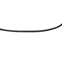 Patch cable Cat.6A TPE SlimLine black 1,0m