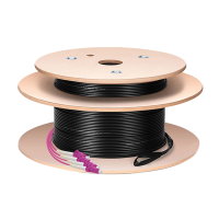 LogiLinkFiber PreTerm  cable U-DQ(ZN)BH, 4 cores multimode OM4,100 m, LC/UPC - LC/UPC