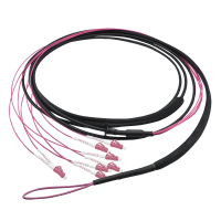 LogiLinkFiber PreTerm cable U-DQ(ZN)BH, 8 cores multimode OM4, 15 m, LC/UPC - LC/UPC
