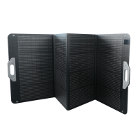 Foldable-stand alone-solar panel, 229,7x54x0,2 cm, 200 W, IP67, black