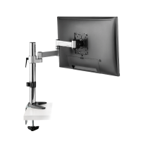 Monitor mount, 13–27", aluminum, arm length: 396 mm