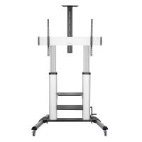 TV monitor cart, 60–100", height adjustable, 100 kg max.