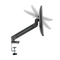 Monitor mount, 17–32", space-saving, curved screens
