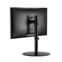 Monitor stand, 17–32", steel, curved screens