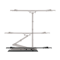 TV wall mount, 37–80", tilt, swivel, 50 kg max