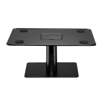 Tabletop projector stand, steel & plastic, max. 10 kg, black