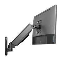 Monitor wall mount, 17–32", gas spring, 90–380 mm