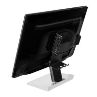 Mini PC mount, with cable management
