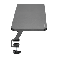 Tabletop monitor riser, 1000 mm long, for 13–32" monitors