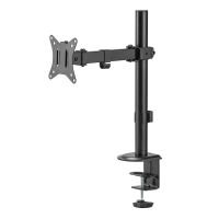 Monitor mount, 17–32", arm length 376 mm, steel, black