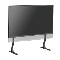 TV monitor mount, 45–90", adjustable height, 60 kg max., black