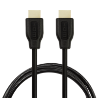 HDMI cable, A/M to A/M, 4K/30 Hz, black, 2 m